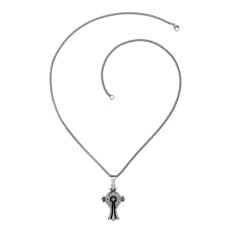 Chrome Box-Chain Necklace